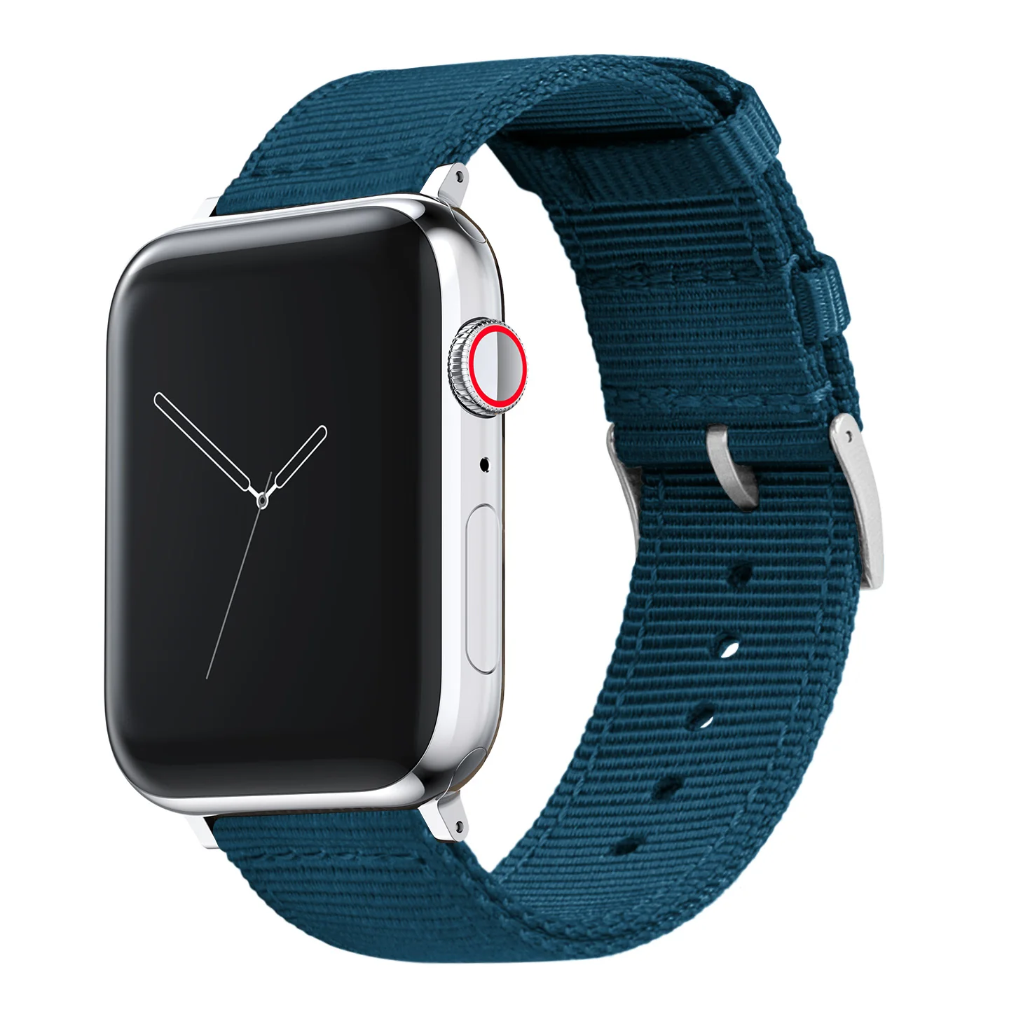 Apple Watch Two Piece NATO® style Steel Blue Watch Band