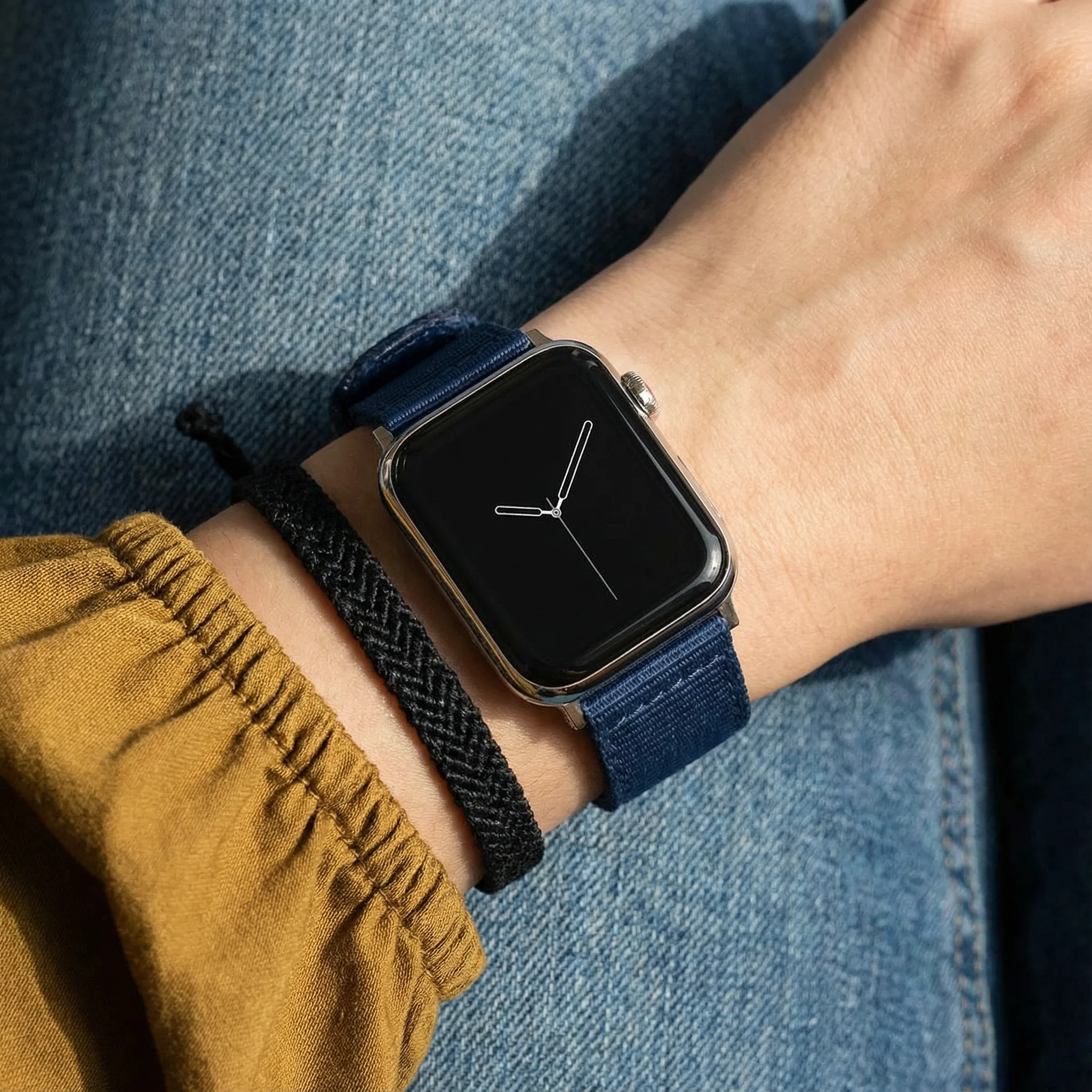 Elite Diver Navy Blue Apple Watch Strap Bundle | 3 Watch Bands - Image 2