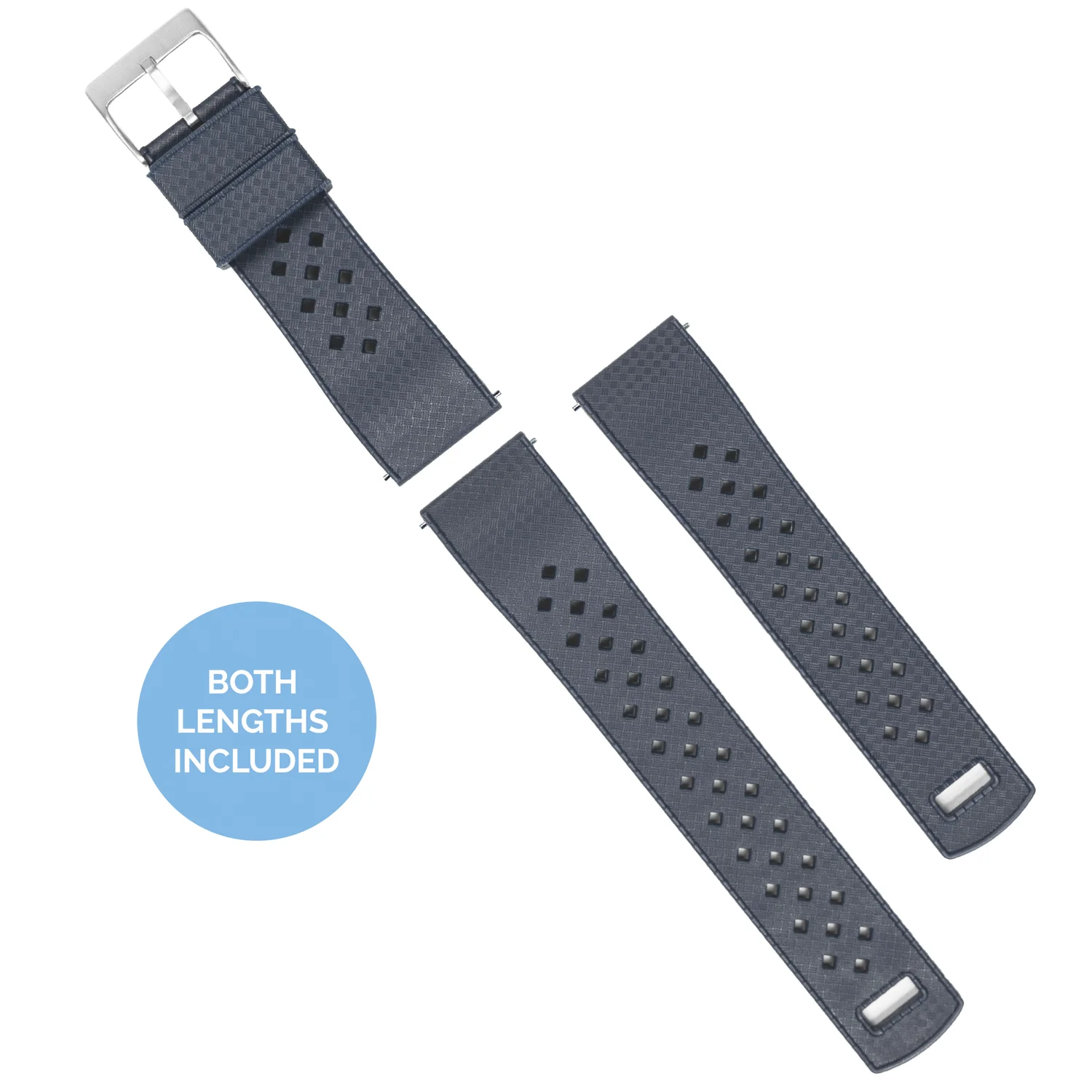 Fossil Gen 5 Tropical Style Smoke Grey Watch Band - Image 3