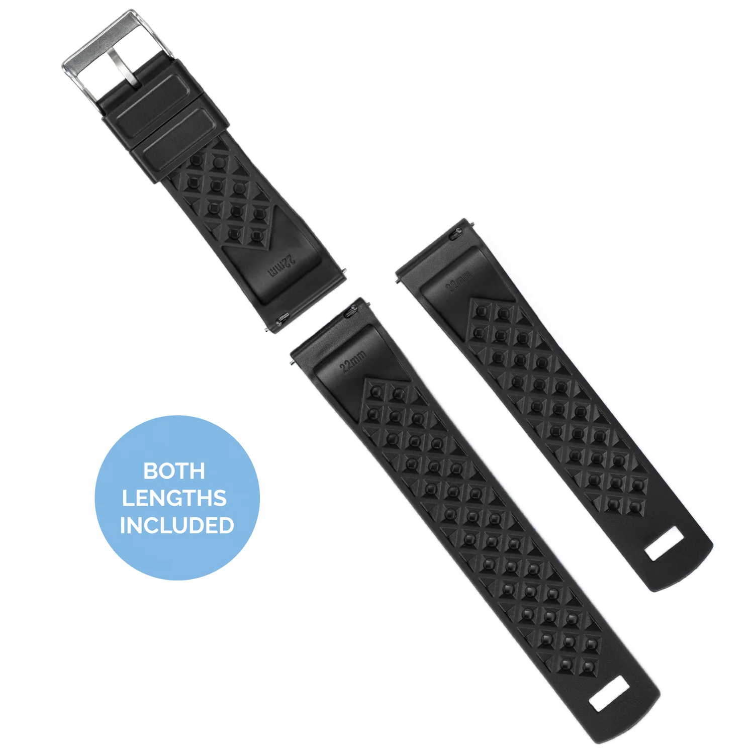 Fossil Q Tropical Style Black Watch Band - Image 4