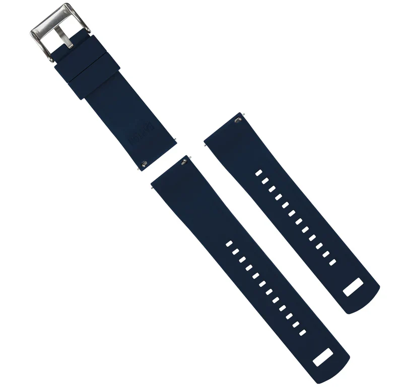 Garmin epix™ Pro (Gen 2) - Elite Silicone Navy Blue Watch Band - Image 4