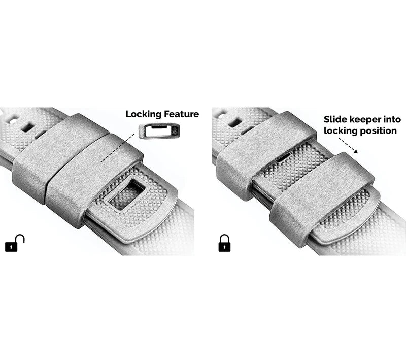 Garmin MARQ® & MARQ® (Gen 2) - Elite Silicone Navy Blue Watch Band - Image 4