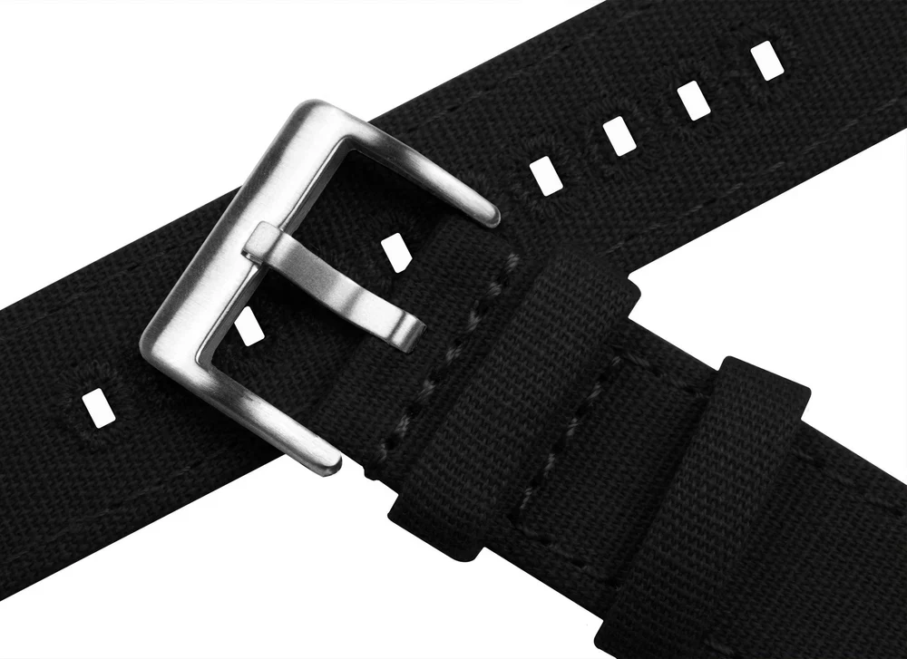 Garmin vívoactive® 5, 6, Trend, Sport - Canvas Black Watch Band - Image 4