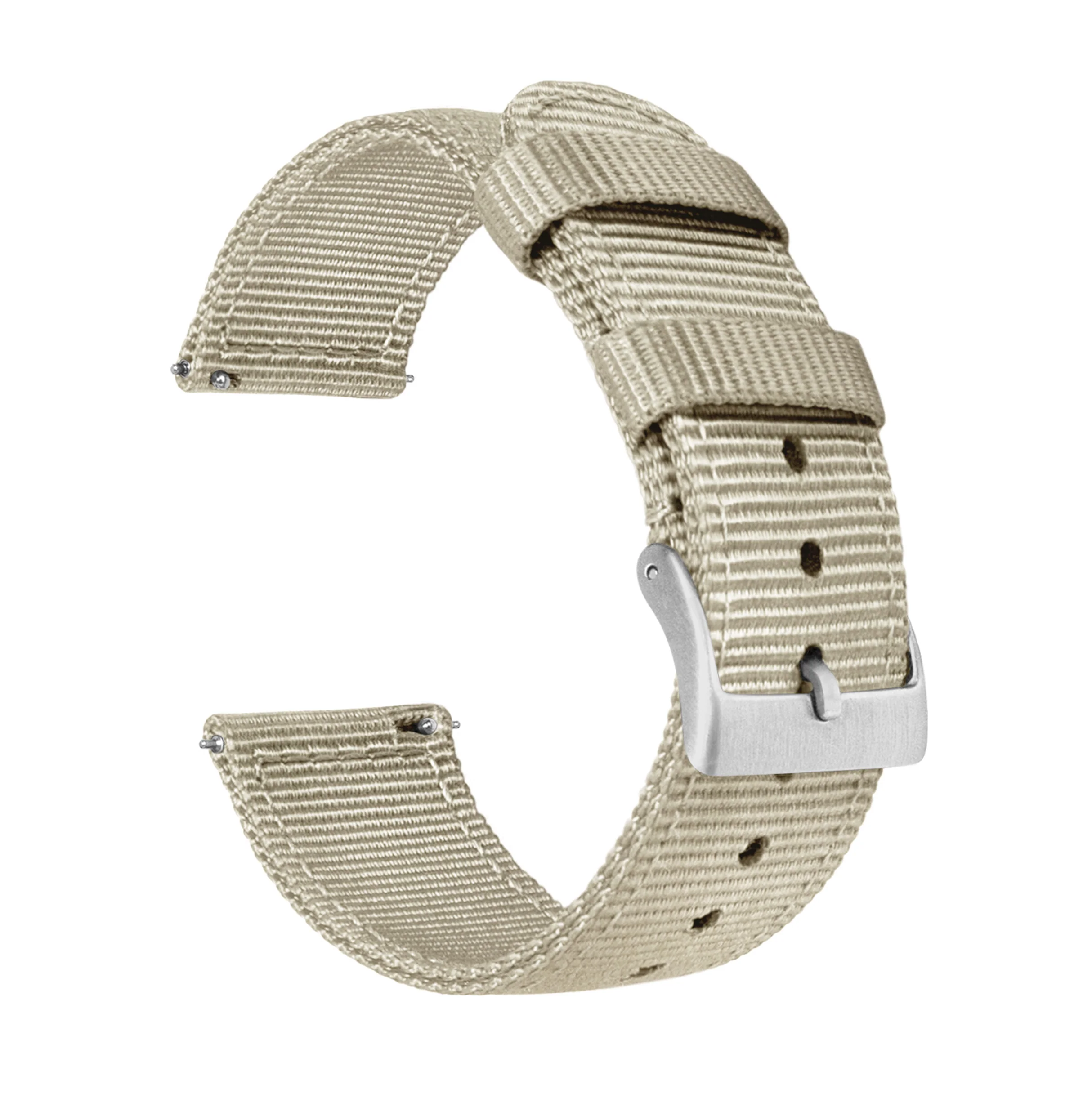 Khaki Tan Two Piece NATO® style Watch Band - Marathon GSAR / TSAR (20mm)
