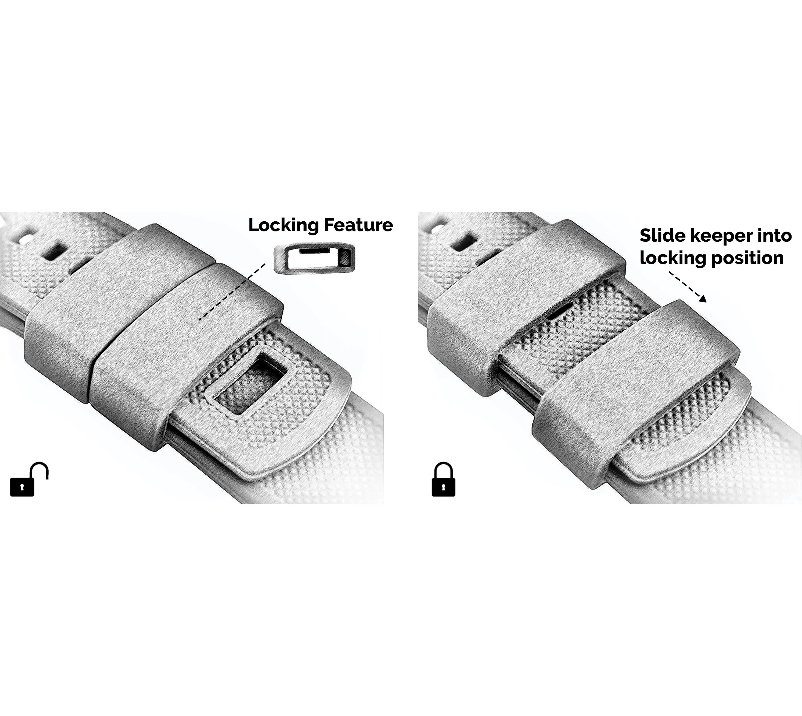 Navy Blue Elite Silicone Watch Band - Image 9