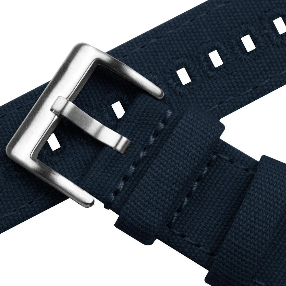 Navy Premium Canvas Watch Band - Image 4