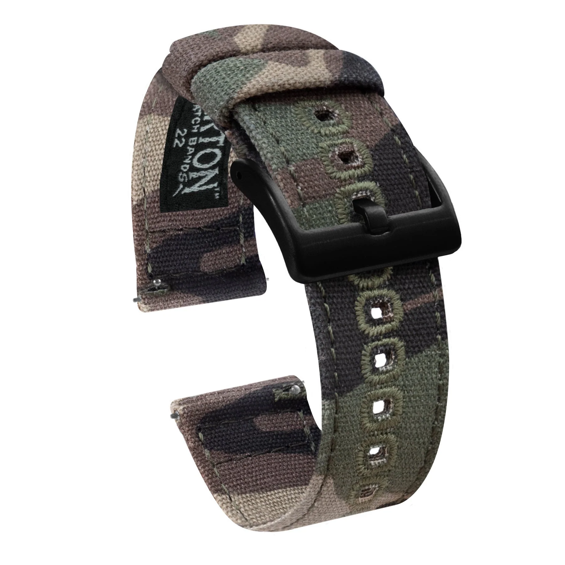 Fossil Gen 6 (44mm) Camouflage Canvas Watch Band - Image 3