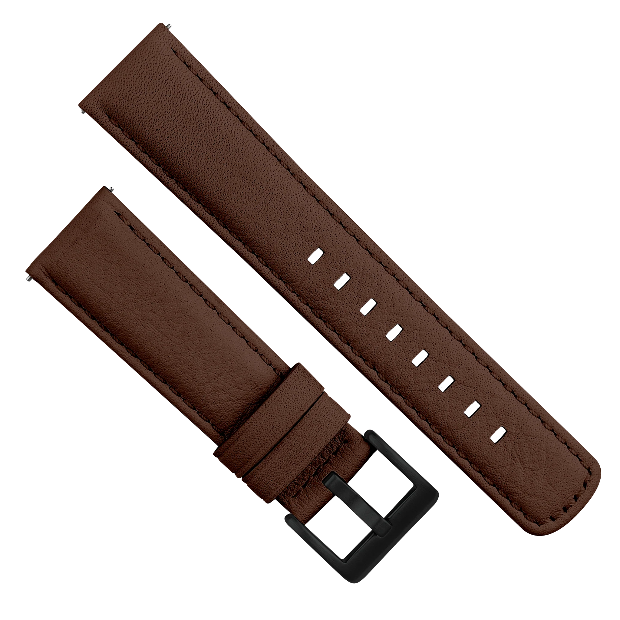 Fossil Gen 6 (44mm) Light Brown Pittards Performance Leather Brown Stitching Watch Band - Image 4