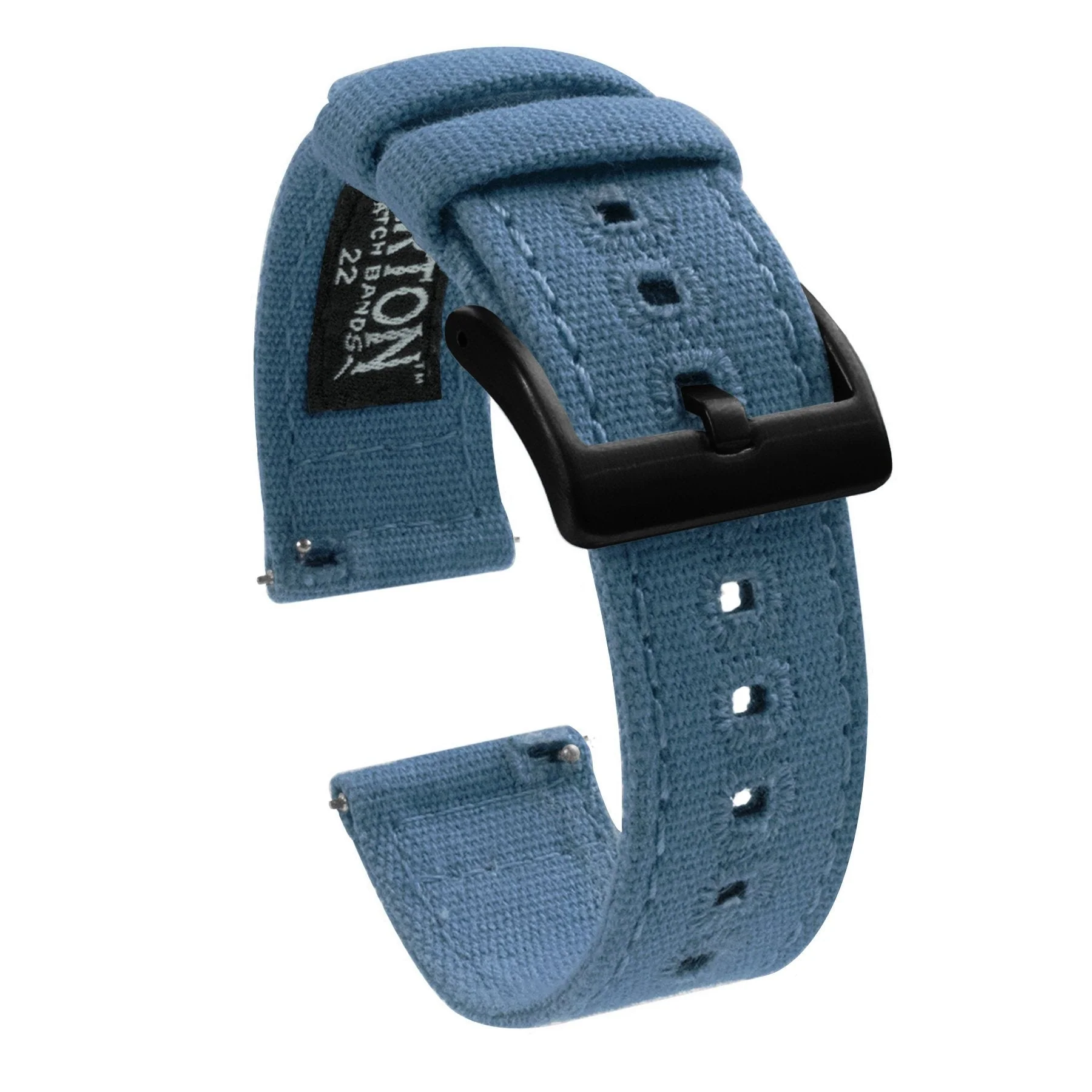 Fossil Gen 6 (44mm) Nantucket Blue Canvas Watch Band - Image 2