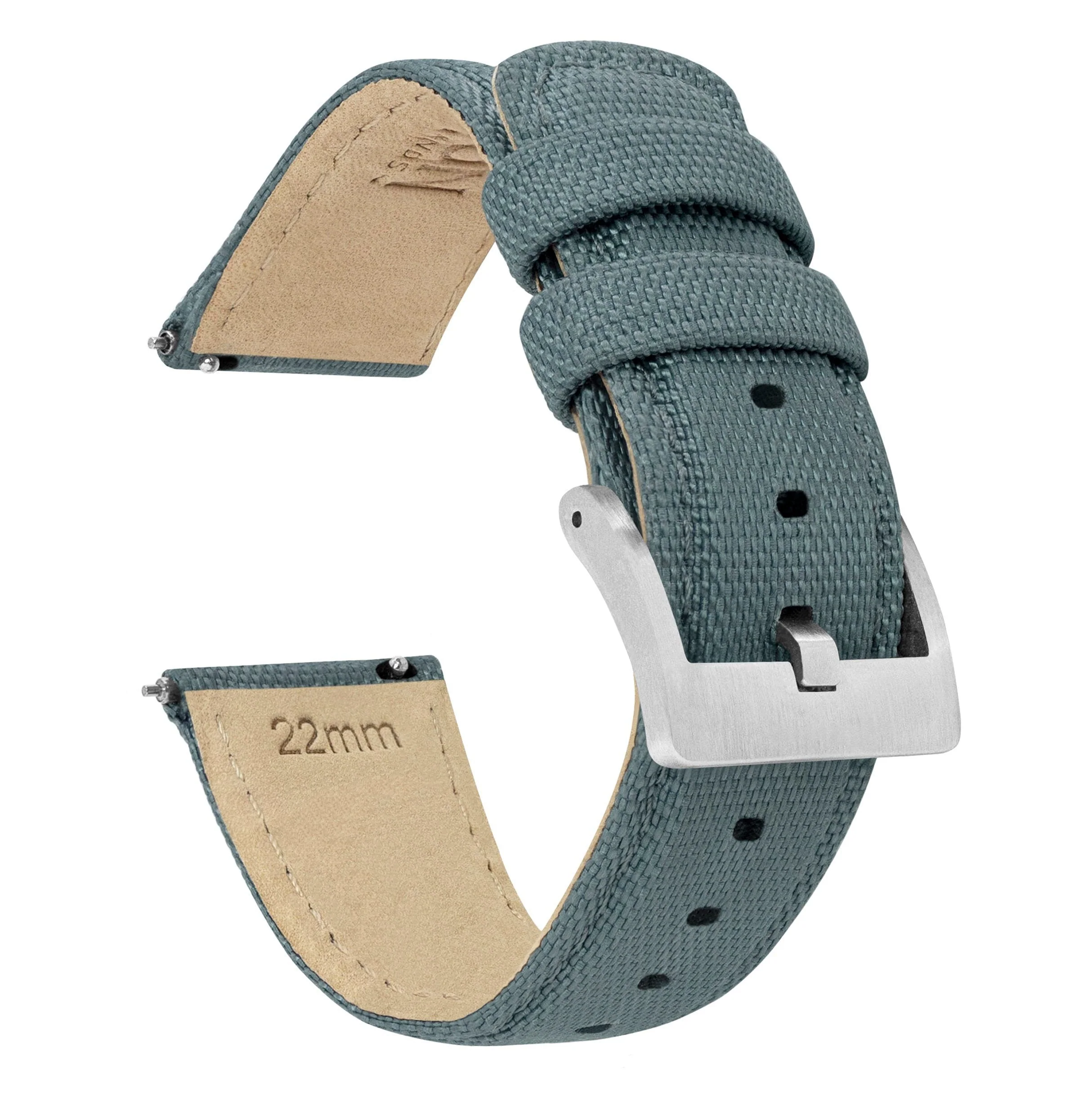 Fossil Gen 6 (44mm) Sailcloth Quick Release Slate Grey Watch Band