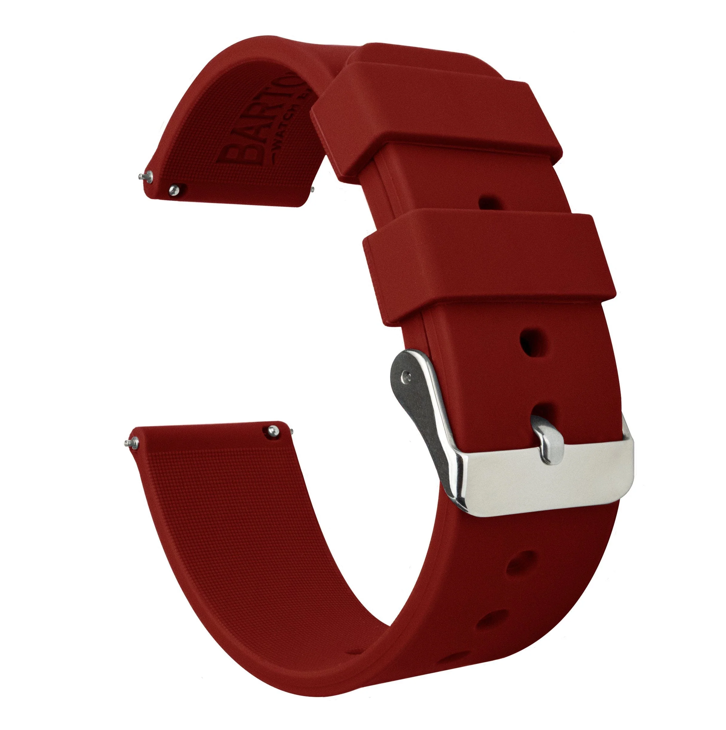 Polar Pacer & Pacer Pro Silicone Crimson Red Watch Band
