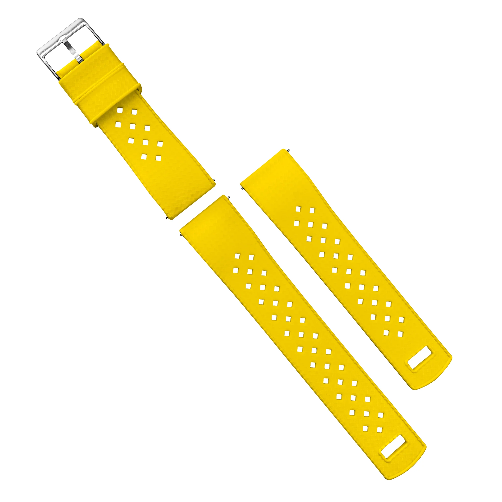 Samsung Galaxy Watch3 Tropical Style Yellow Watch Band - Image 4