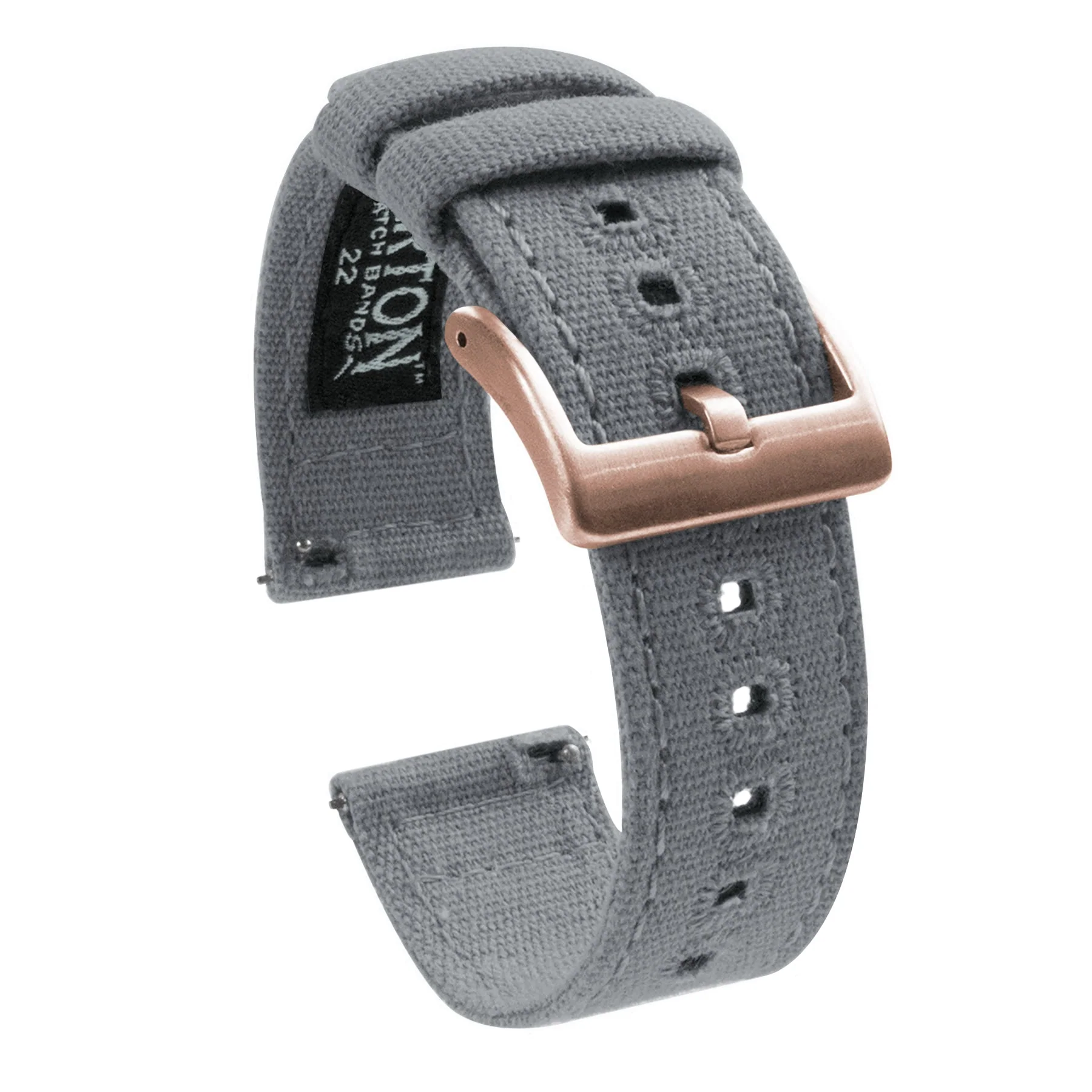 Samsung Galaxy Watch6 Cool Grey Canvas Watch Band - Image 3